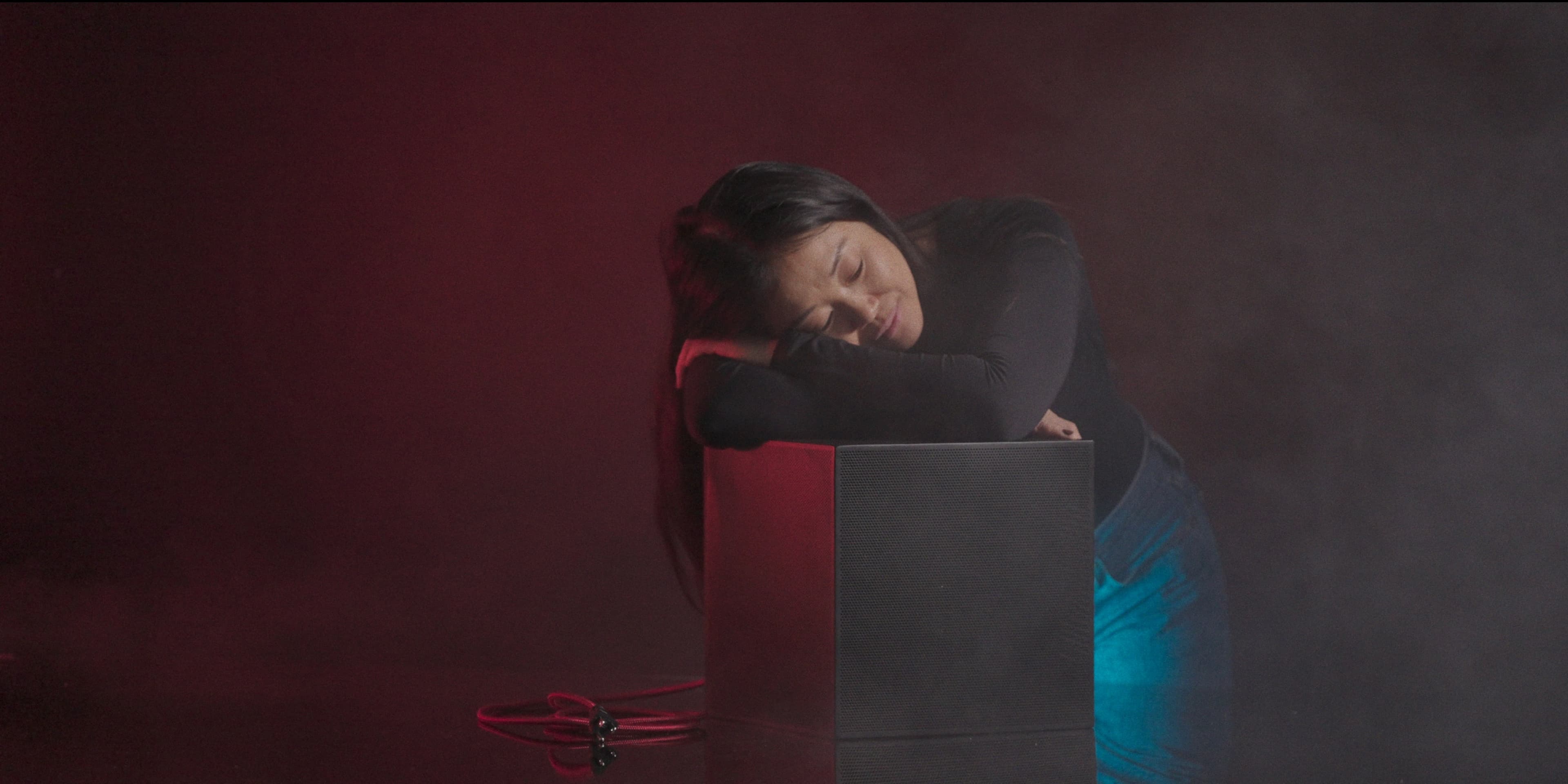 Listener enjoying HOLON